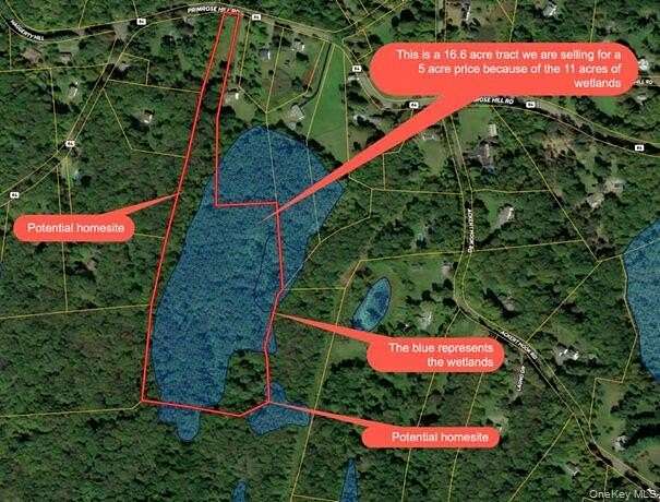 16.6 Acres of Land for Sale in Rhinebeck, New York