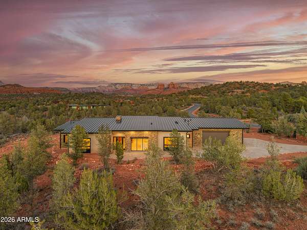 2 Acres of Land with Home for Sale in Sedona, Arizona