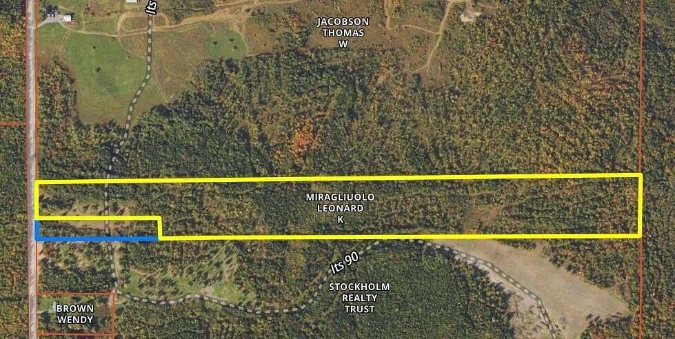 40 Acres of Recreational & Residential Land for Sale in Perham, Maine