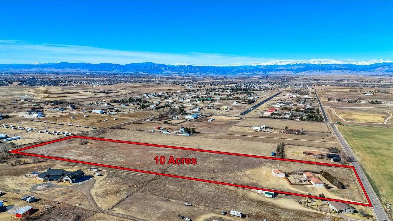 10.2 Acres of Land with Home for Sale in Erie, Colorado