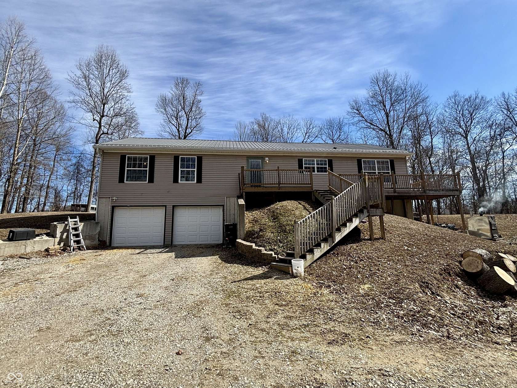 4 Acres of Land with Home for Sale in Reelsville, Indiana