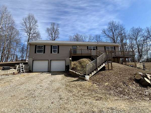 4 Acres of Land with Home for Sale in Reelsville, Indiana