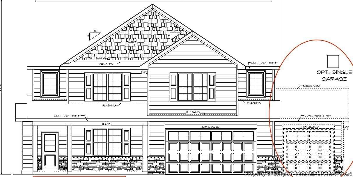 2.7 Acres of Land with Home for Sale in Fayetteville, North Carolina