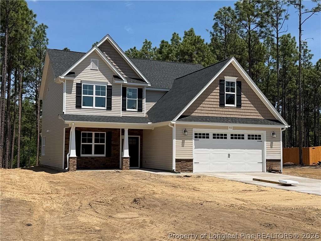 2.5 Acres of Land with Home for Sale in Fayetteville, North Carolina