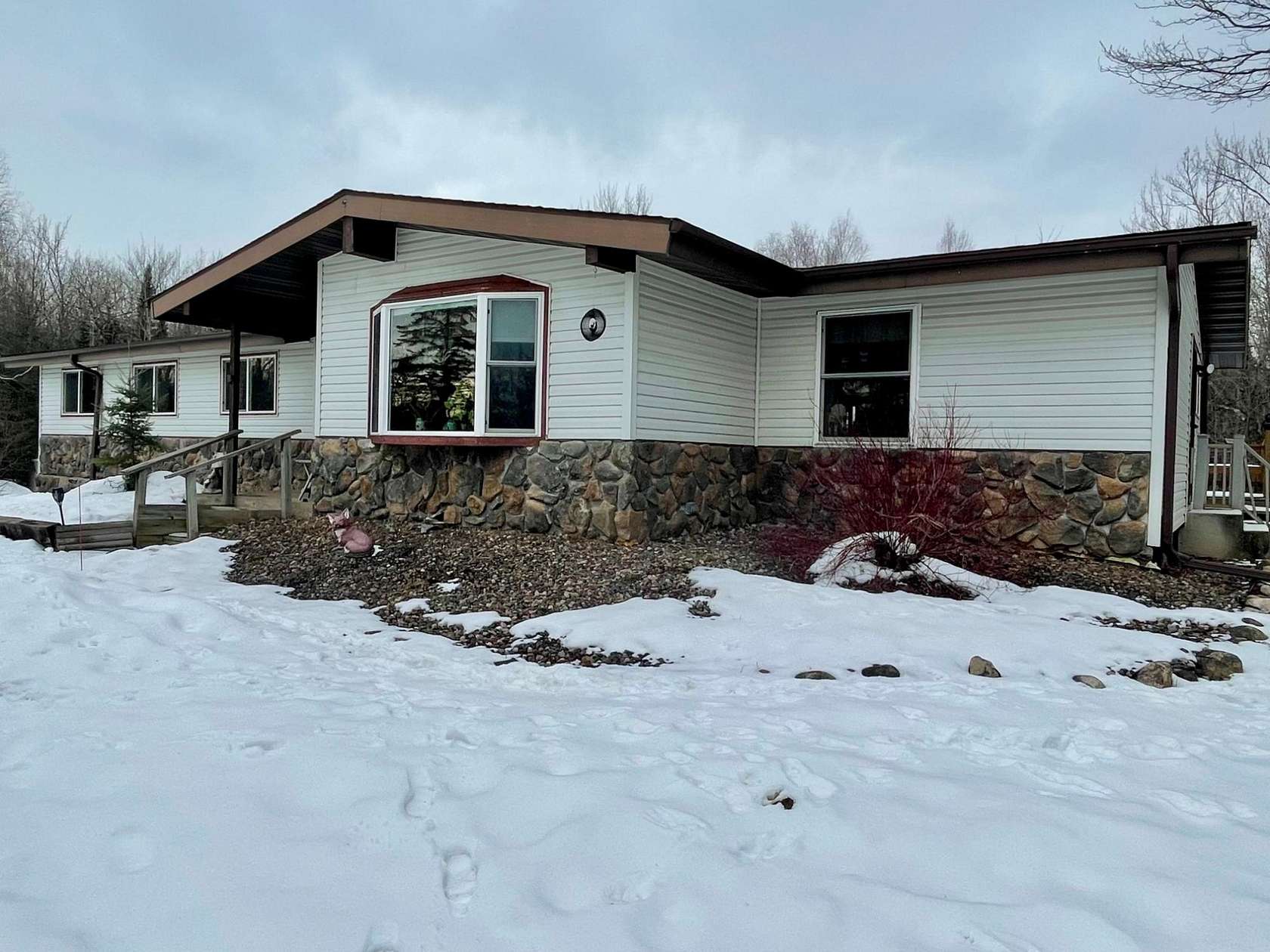 20 Acres of Recreational Land with Home for Sale in Phillips, Wisconsin