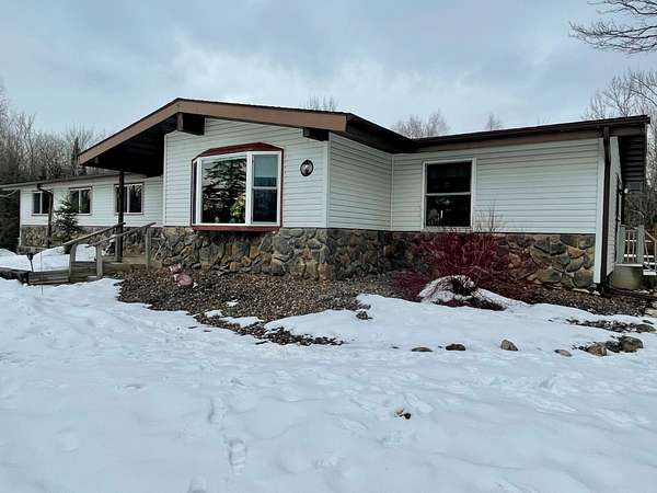 20 Acres of Recreational Land with Home for Sale in Phillips, Wisconsin