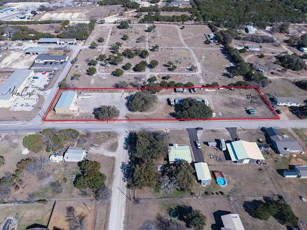 2.2 Acres of Improved Commercial Land for Lease in Burnet, Texas