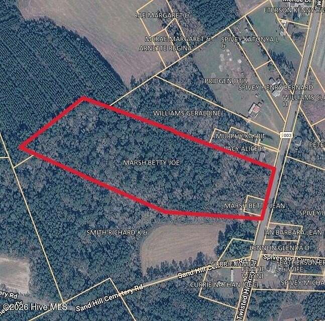 15 Acres of Recreational & Residential Land for Sale in Bladenboro, North Carolina