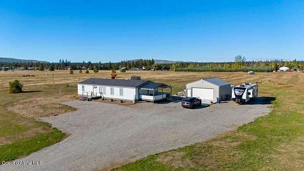 5 Acres of Land with Home for Sale in Athol, Idaho
