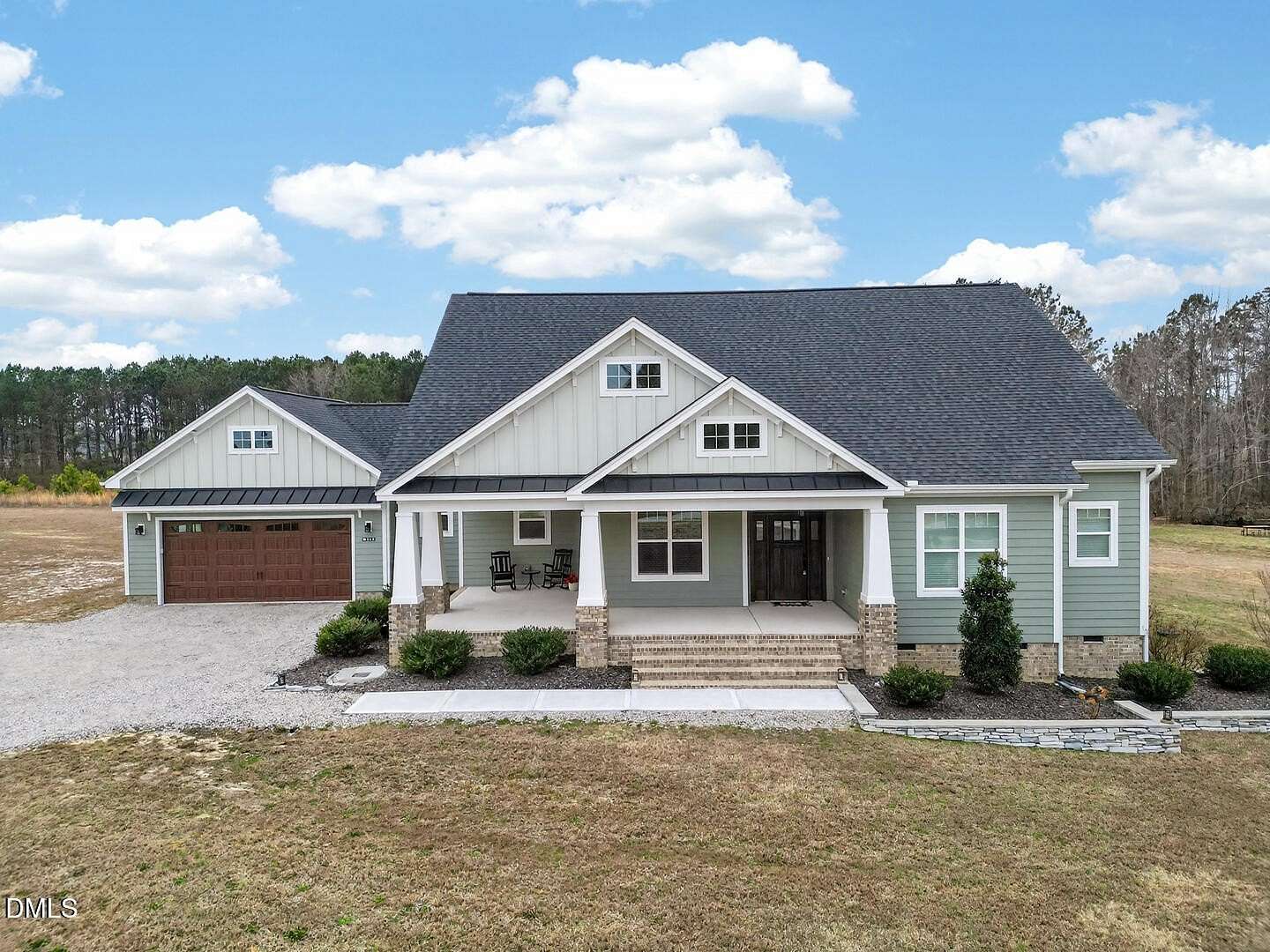 10 Acres of Recreational Land with Home for Sale in Zebulon, North Carolina