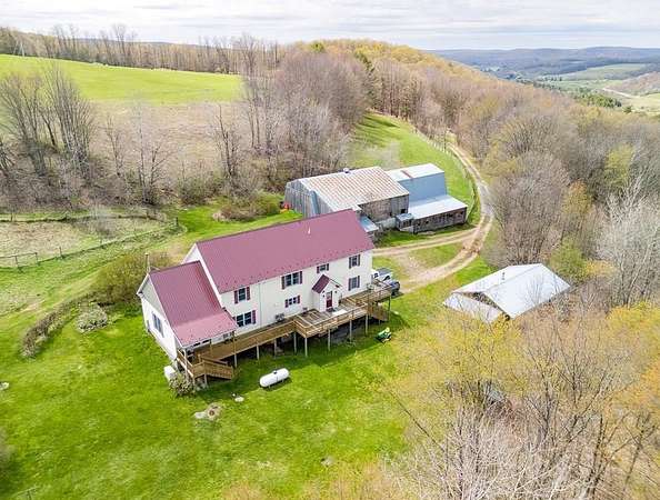84 Acres of Recreational Land with Home for Sale in Ulysses, Pennsylvania