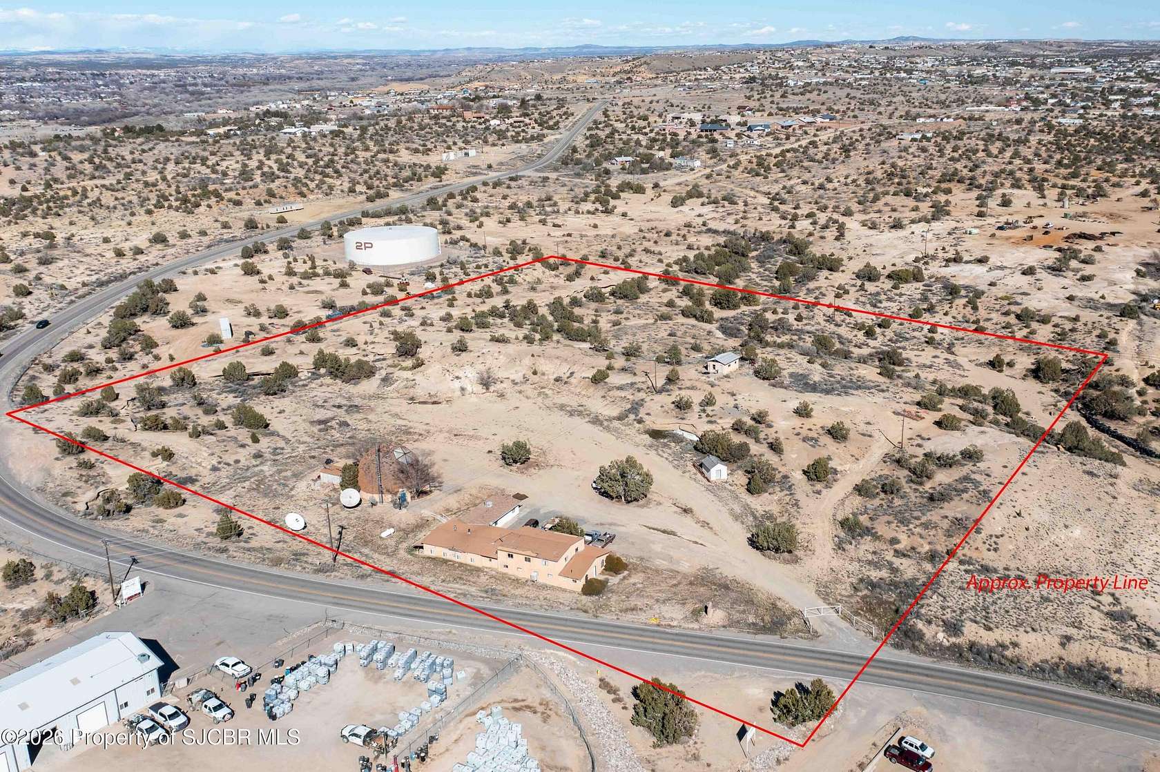 10 Acres of Improved Commercial Land for Sale in Farmington, New Mexico