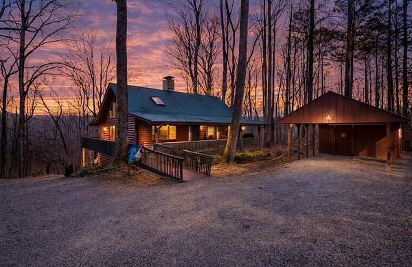 5 Acres of Land with Home for Sale in Ellijay, Georgia