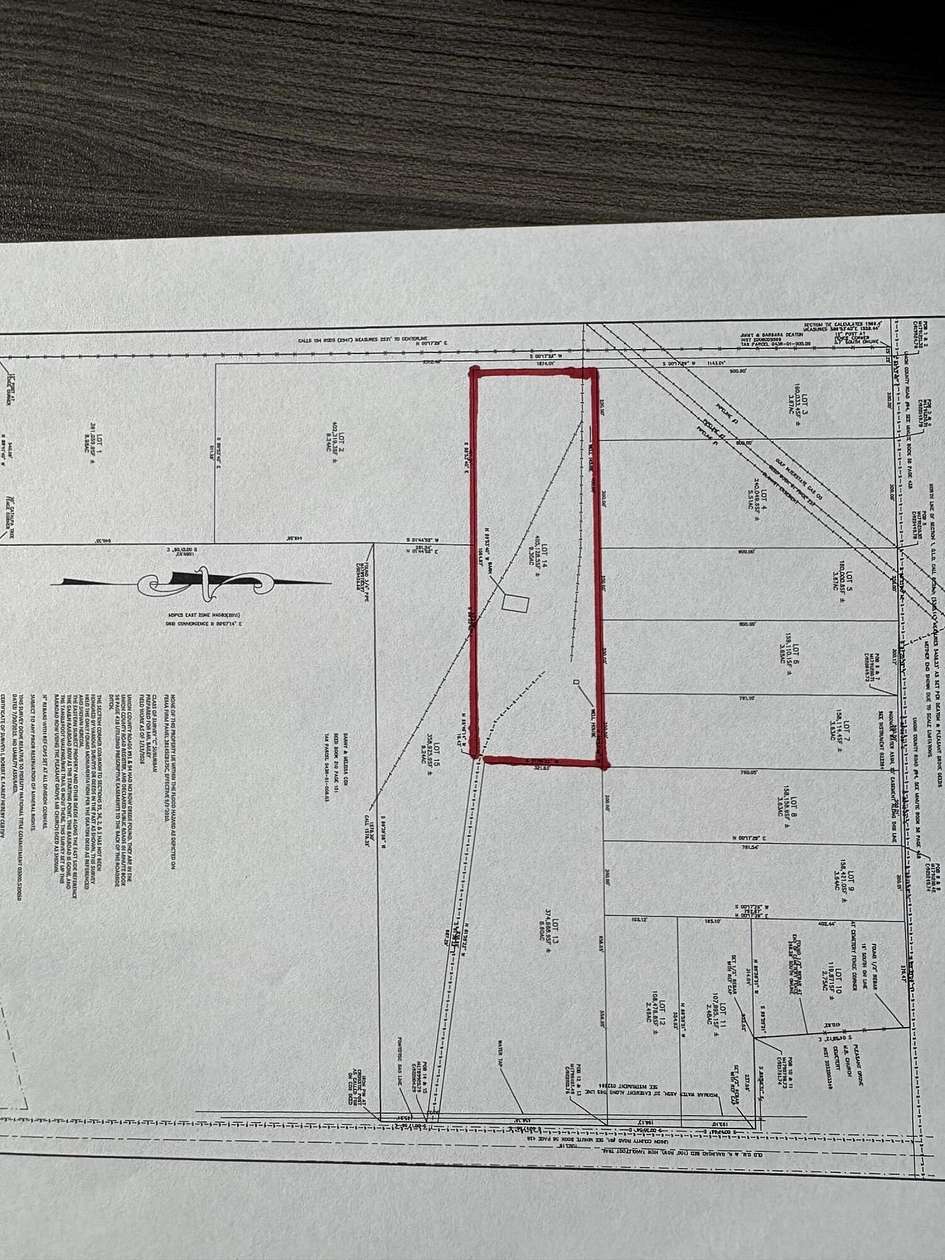 9.3 Acres of Residential Land for Sale in New Albany, Mississippi