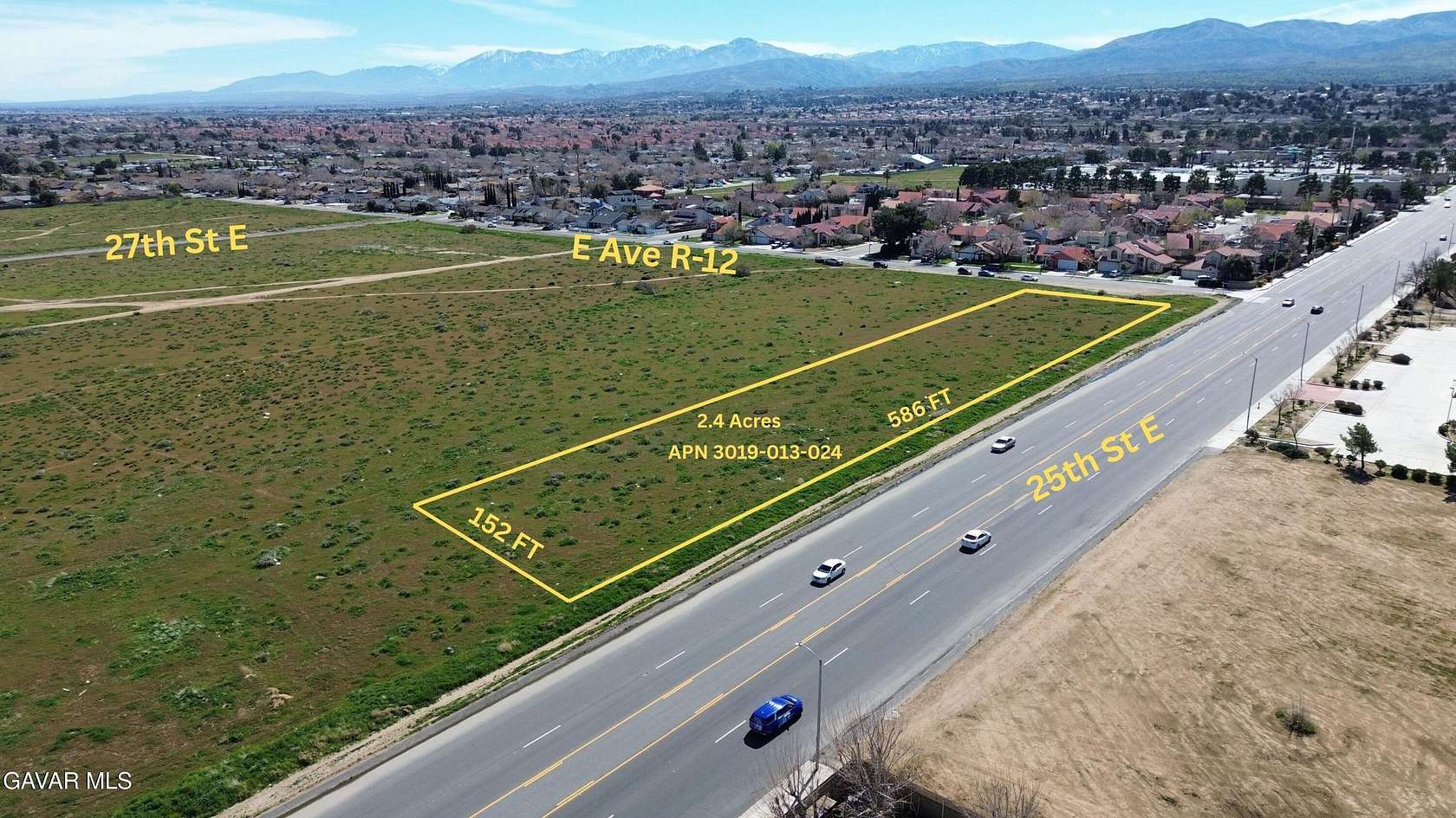 2.4 Acres of Land for Sale in Palmdale, California