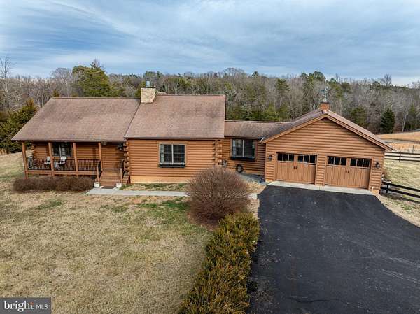 7.25 Acres of Land with Home for Sale in Rochelle, Virginia