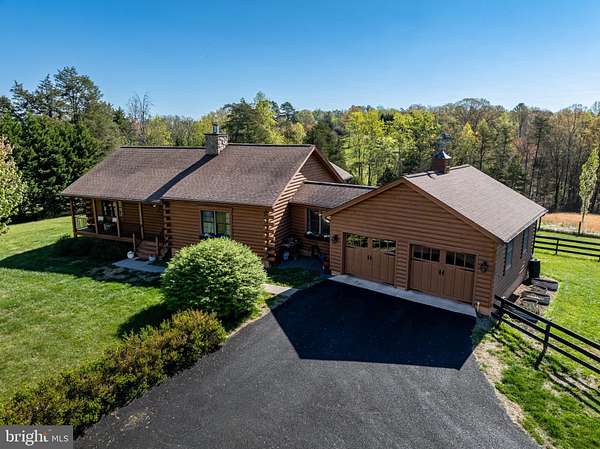 7.25 Acres of Land with Home for Sale in Rochelle, Virginia