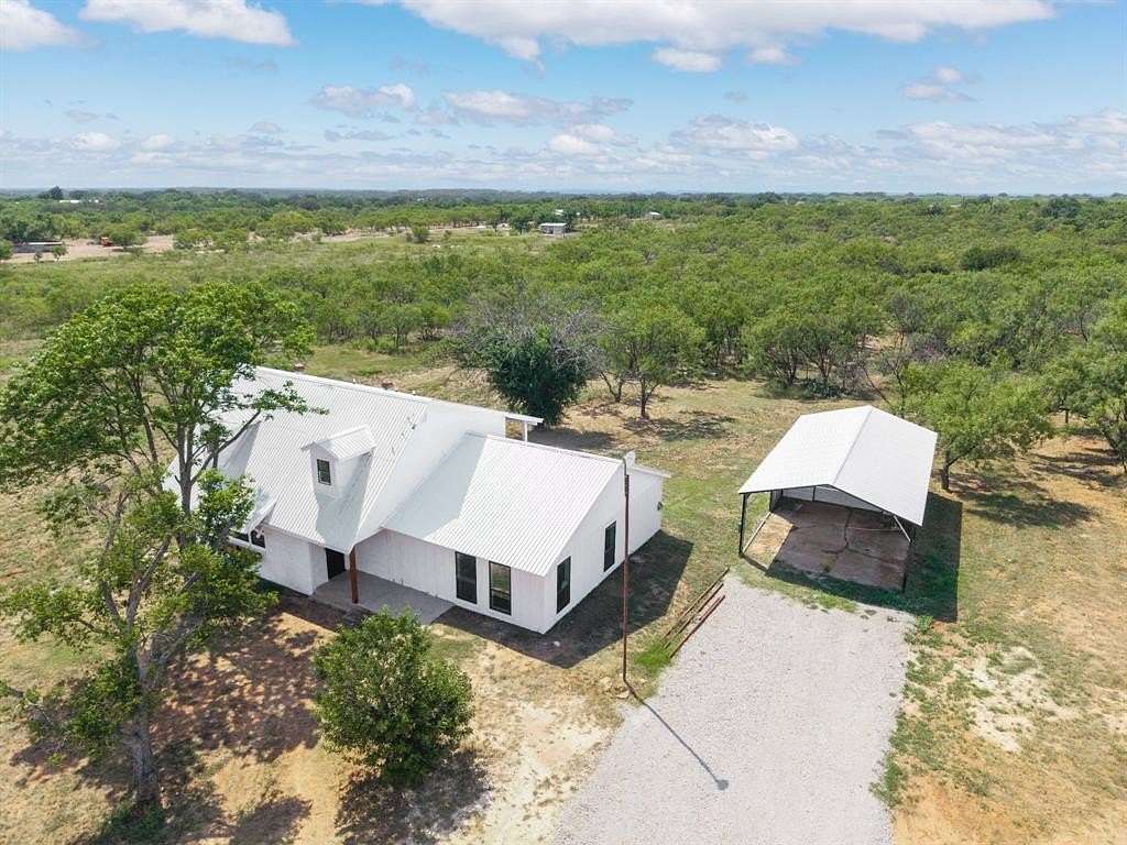 10 Acres of Land with Home for Sale in Brownwood, Texas