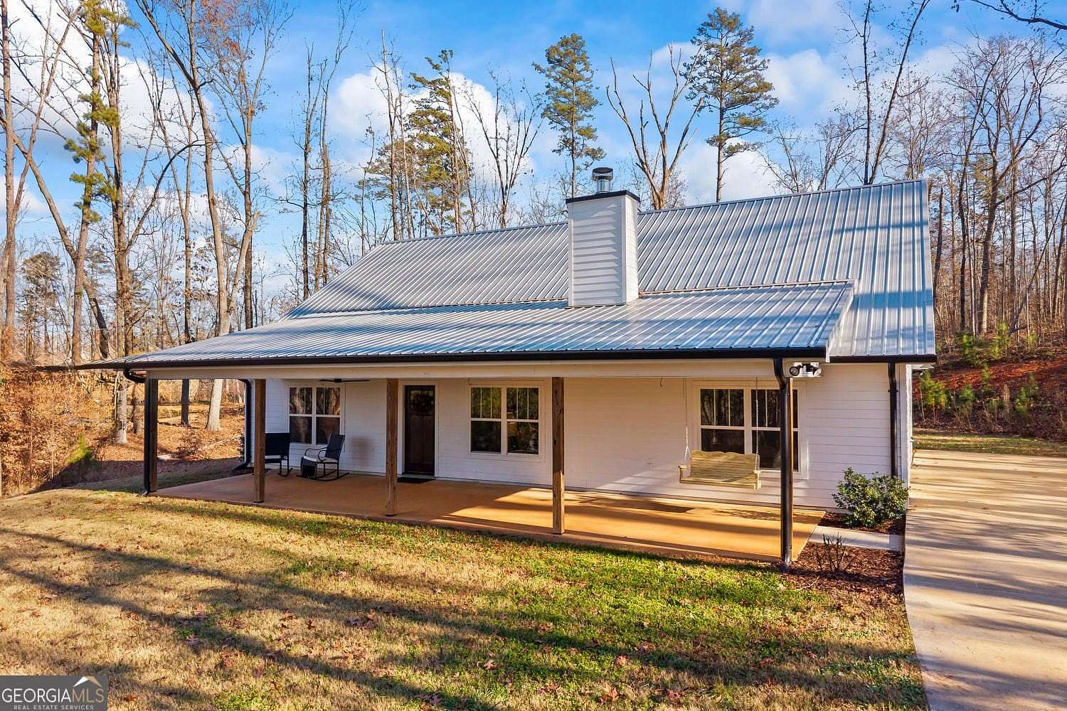 6.5 Acres of Land with Home for Sale in Martin, Georgia