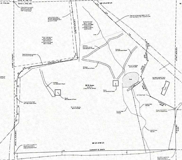 25.3 Acres of Recreational Land for Sale in Gibsland, Louisiana