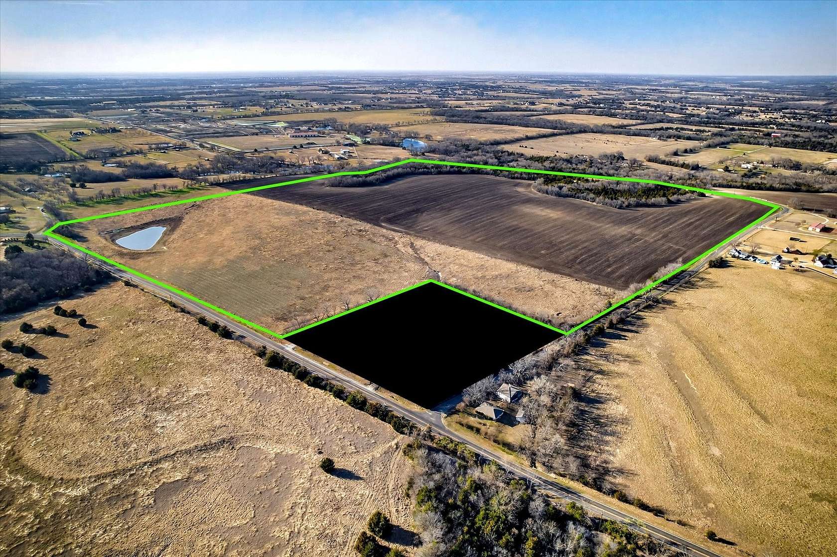 100 Acres of Agricultural Land for Sale in Weston, Texas