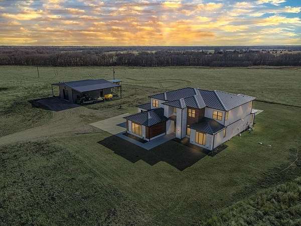 163 Acres of Land with Home for Sale in Cooper, Texas