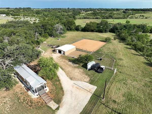 4.74 Acres of Land with Home for Sale in Hico, Texas