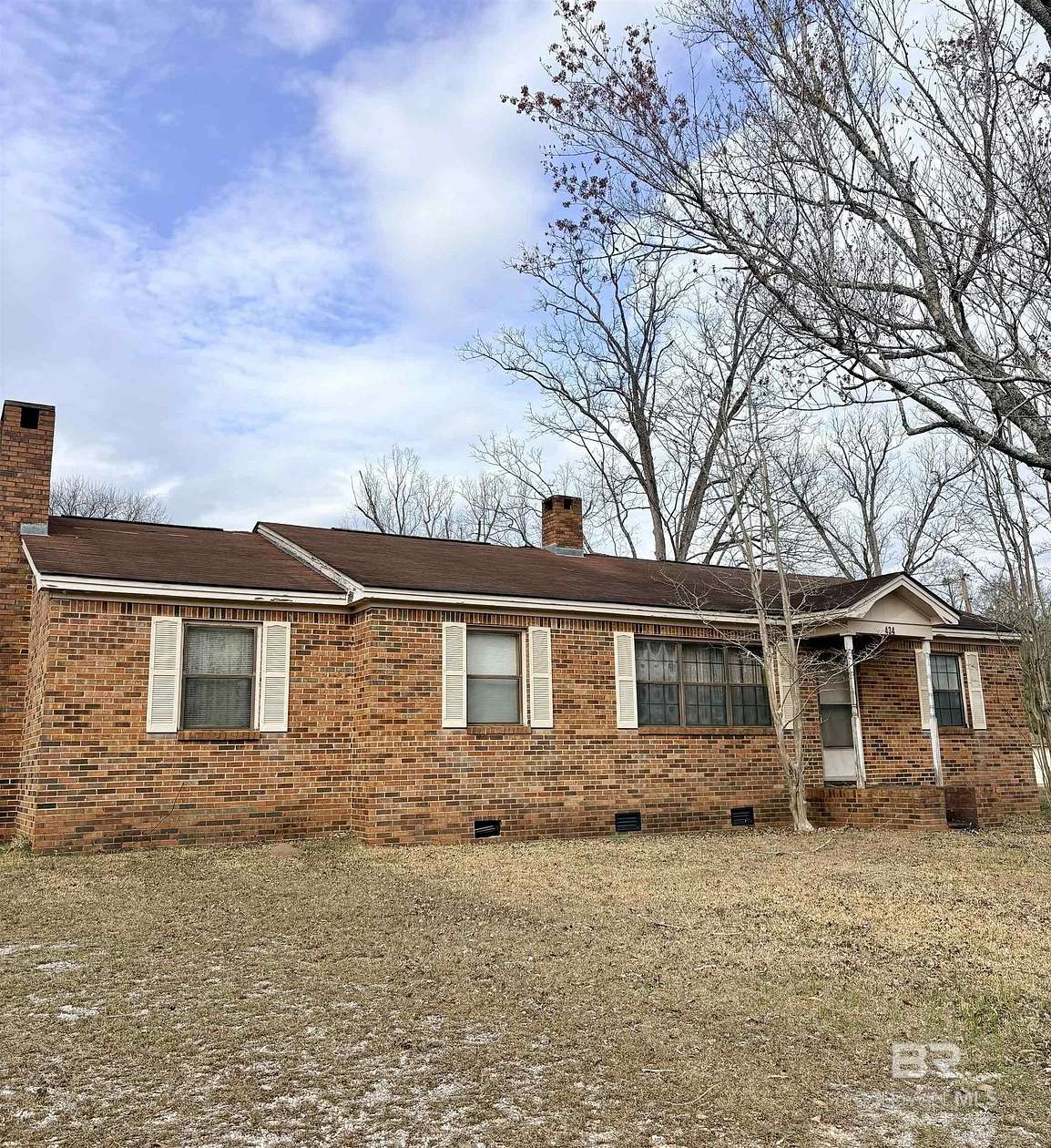 55 Acres of Land with Home for Sale in Evergreen, Alabama