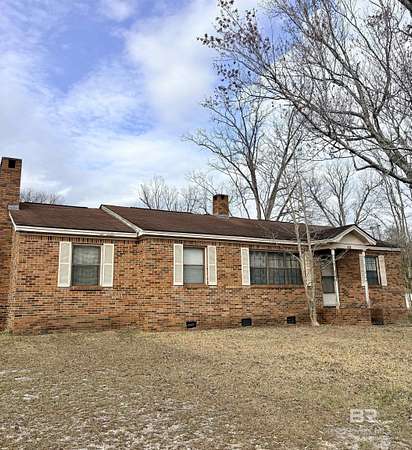 55 Acres of Land with Home for Sale in Evergreen, Alabama