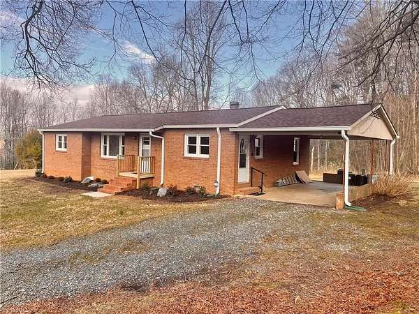 3.88 Acres of Land with Home for Sale in Moravian Falls, North Carolina