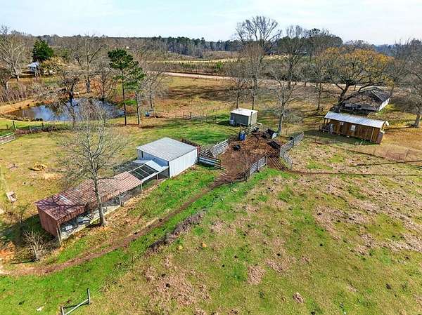 28.5 Acres of Land with Home for Sale in Sandy Hook, Mississippi