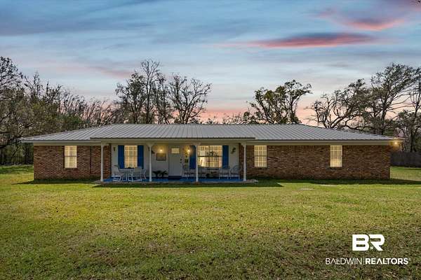6.3 Acres of Land with Home for Sale in Foley, Alabama