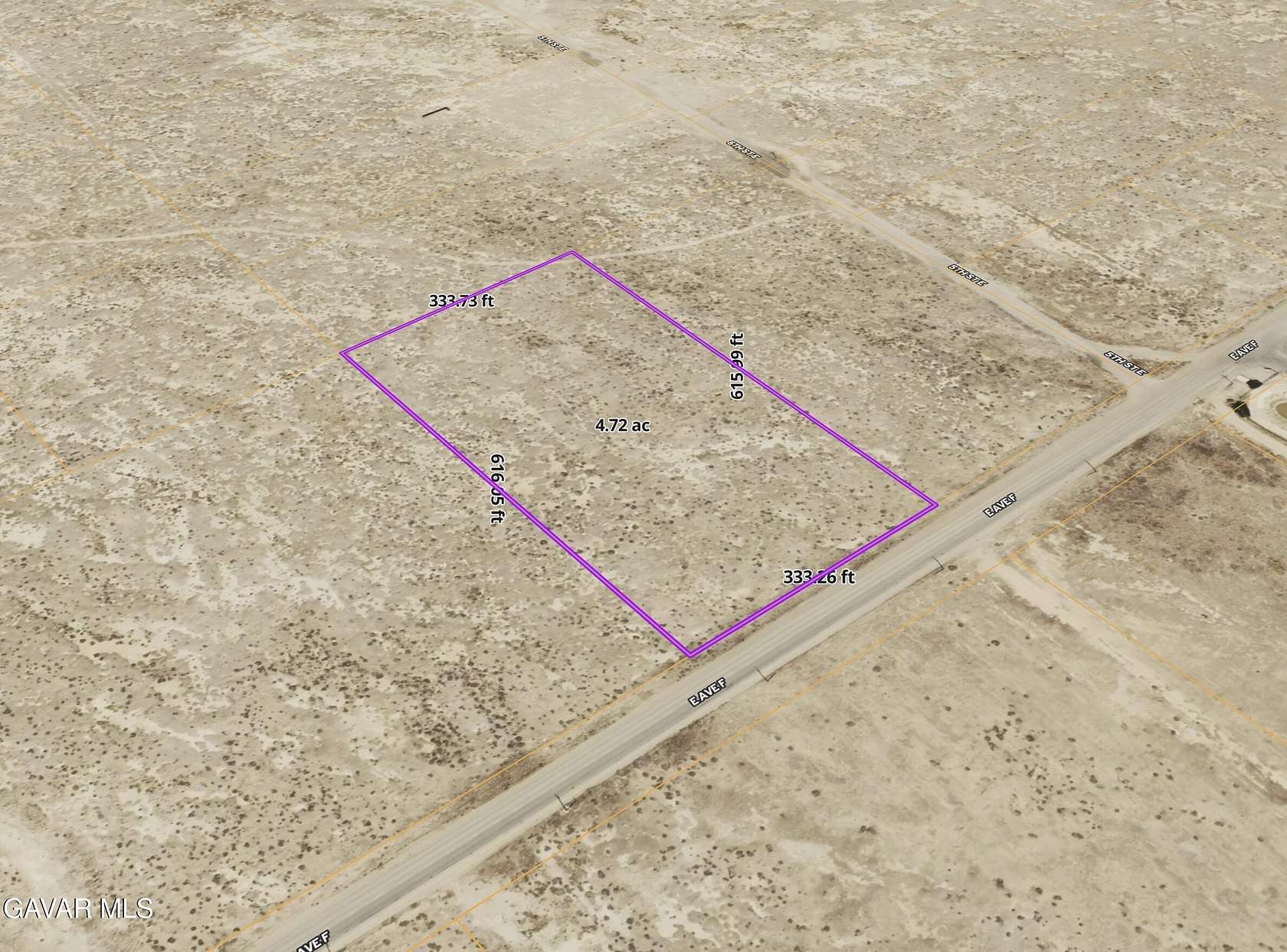 4.72 Acres of Residential Land for Sale in Lancaster, California
