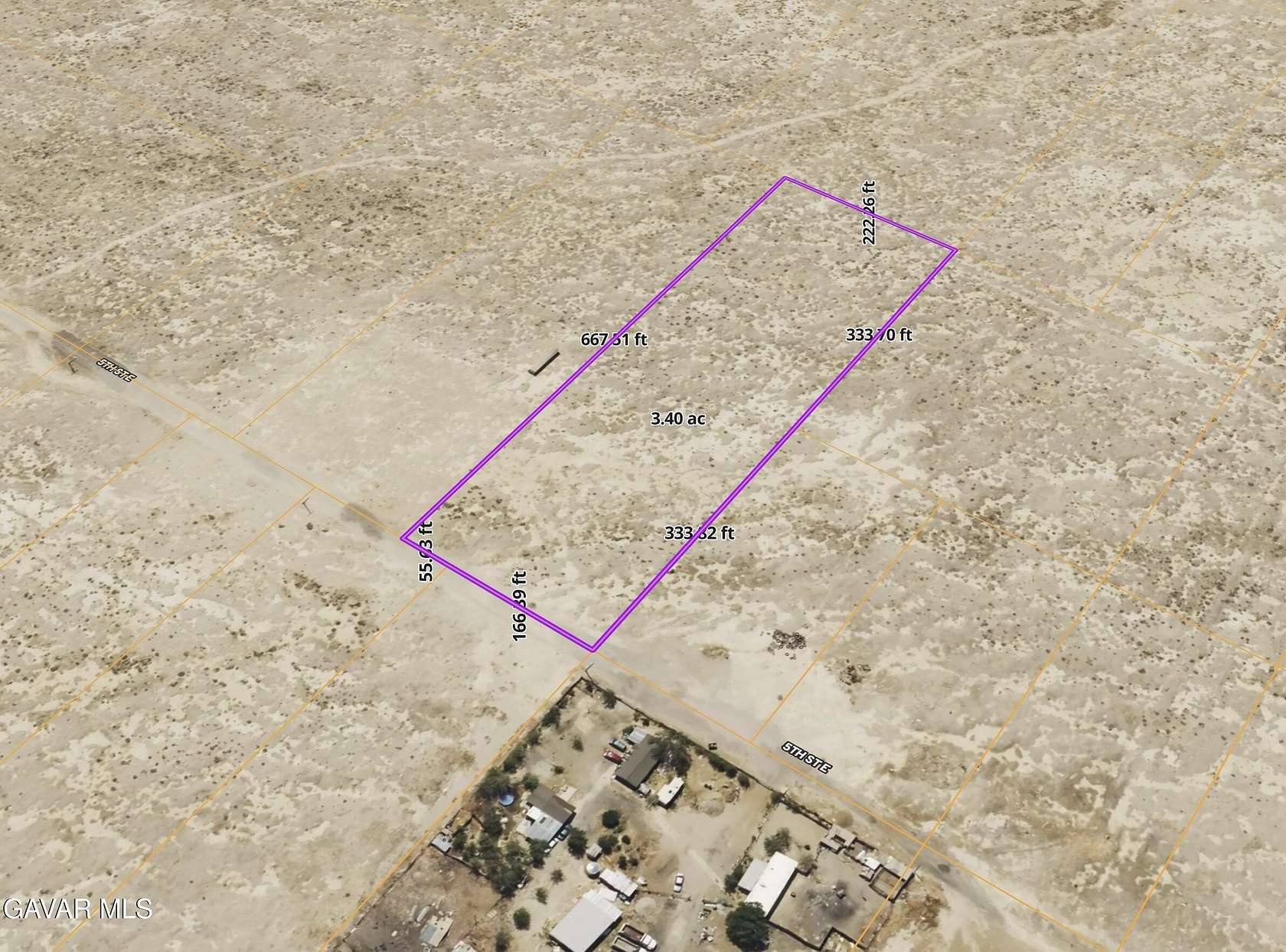 3.4 Acres of Land for Sale in Lancaster, California