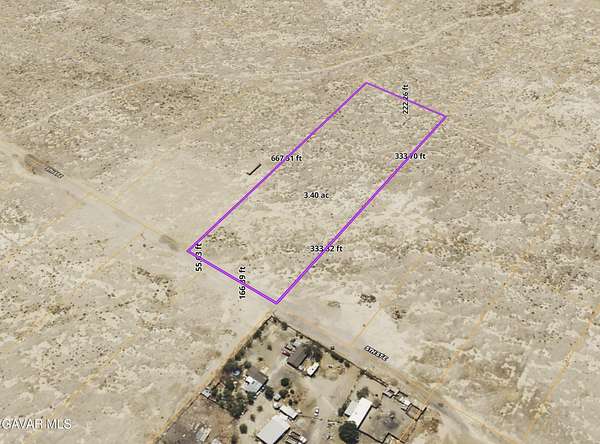 3.4 Acres of Land for Sale in Lancaster, California