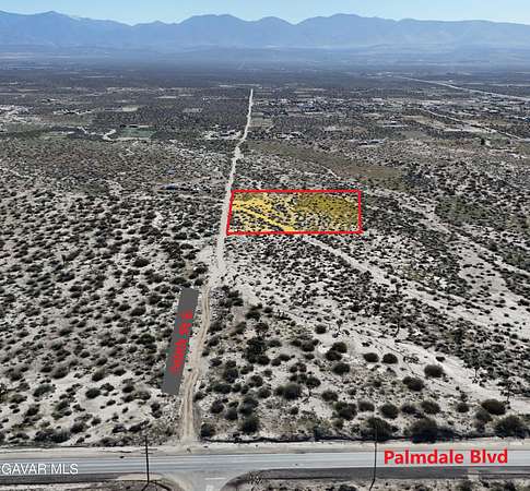 2.59 Acres of Land for Sale in Littlerock, California