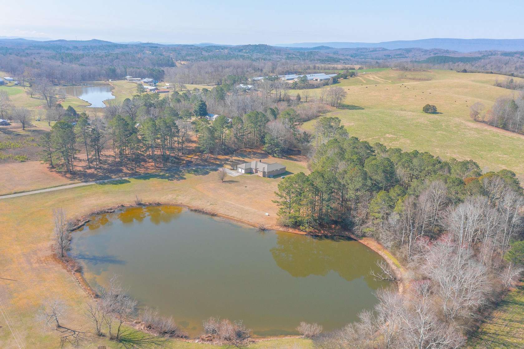 14.3 Acres of Land with Home for Sale in LaFayette, Georgia