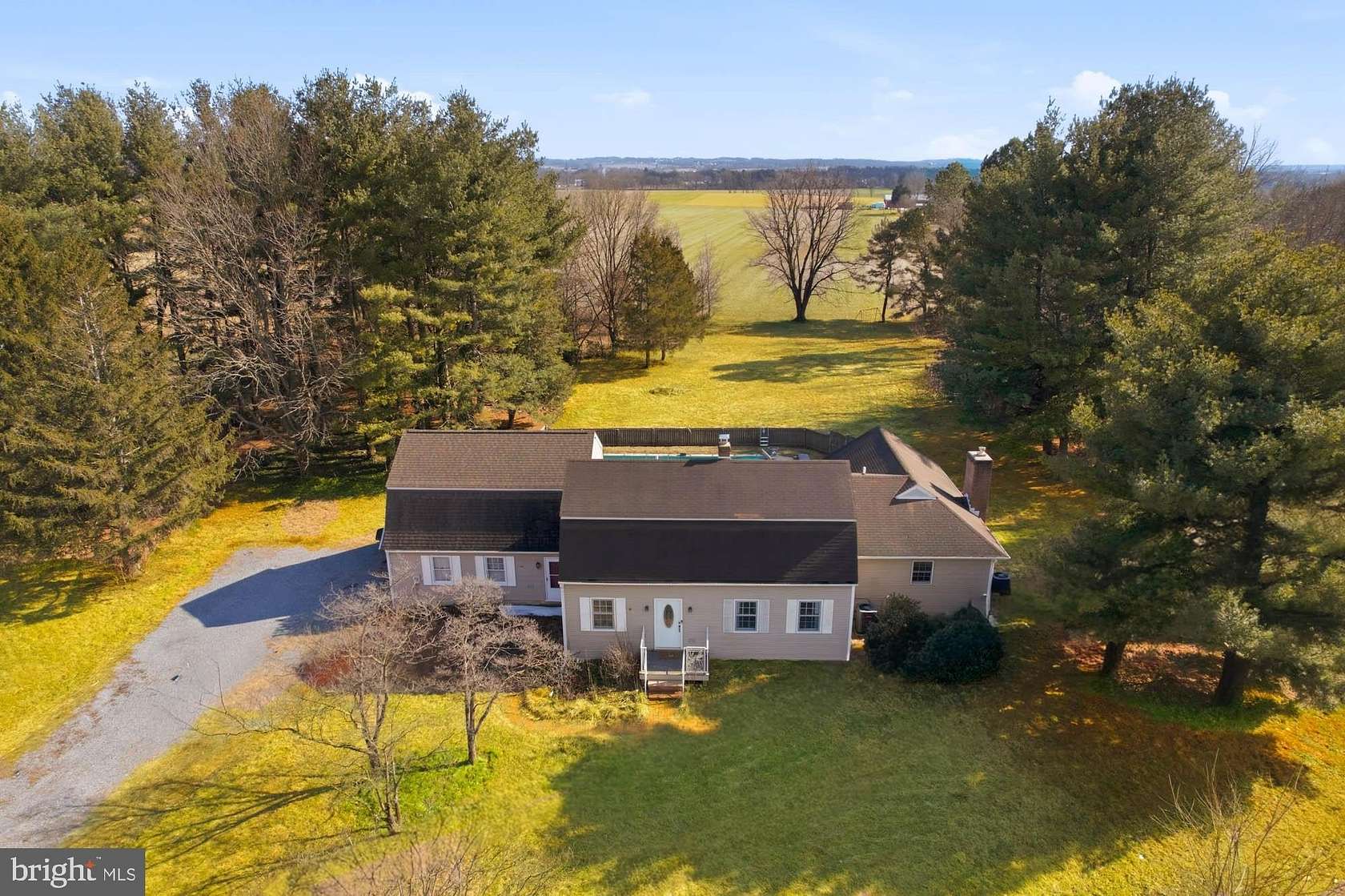 1.55 Acres of Land with Home for Sale in Walkersville, Maryland