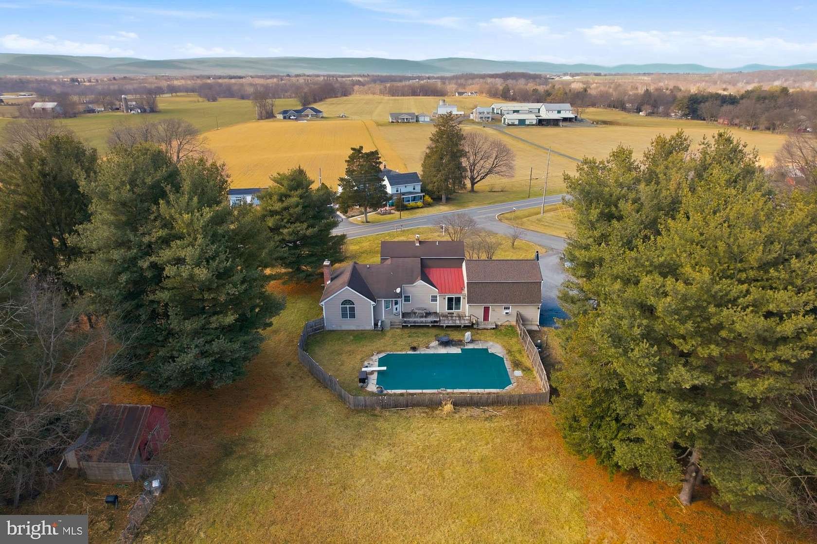 1.55 Acres of Land with Home for Sale in Walkersville, Maryland