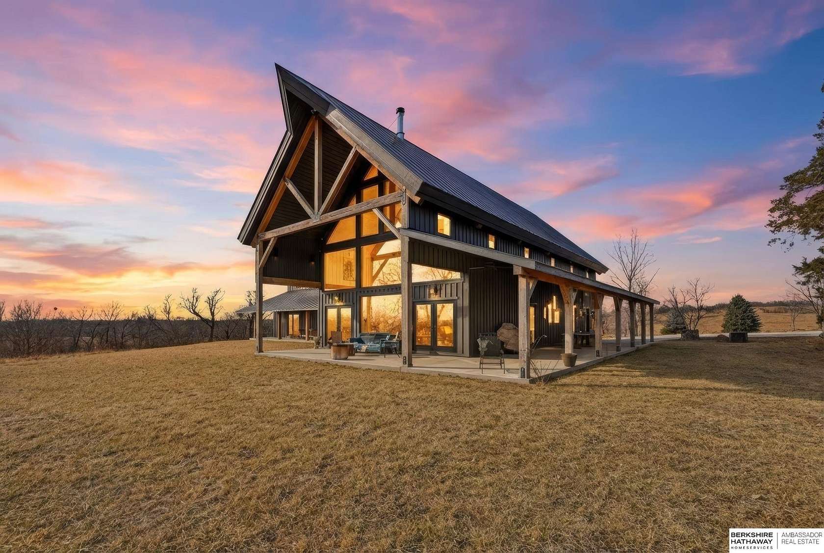 87 Acres of Land with Home for Sale in Stella, Nebraska