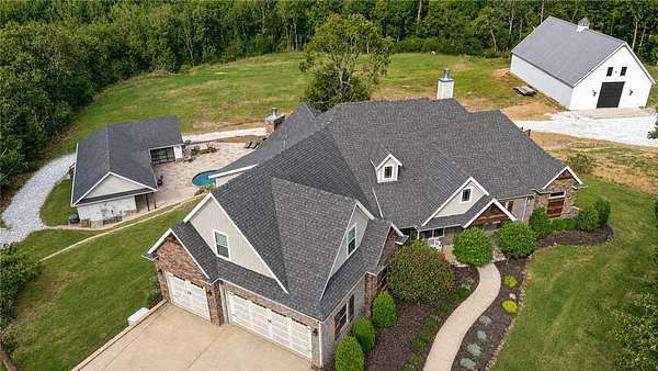 12.6 Acres of Land with Home for Sale in Fayetteville, Arkansas