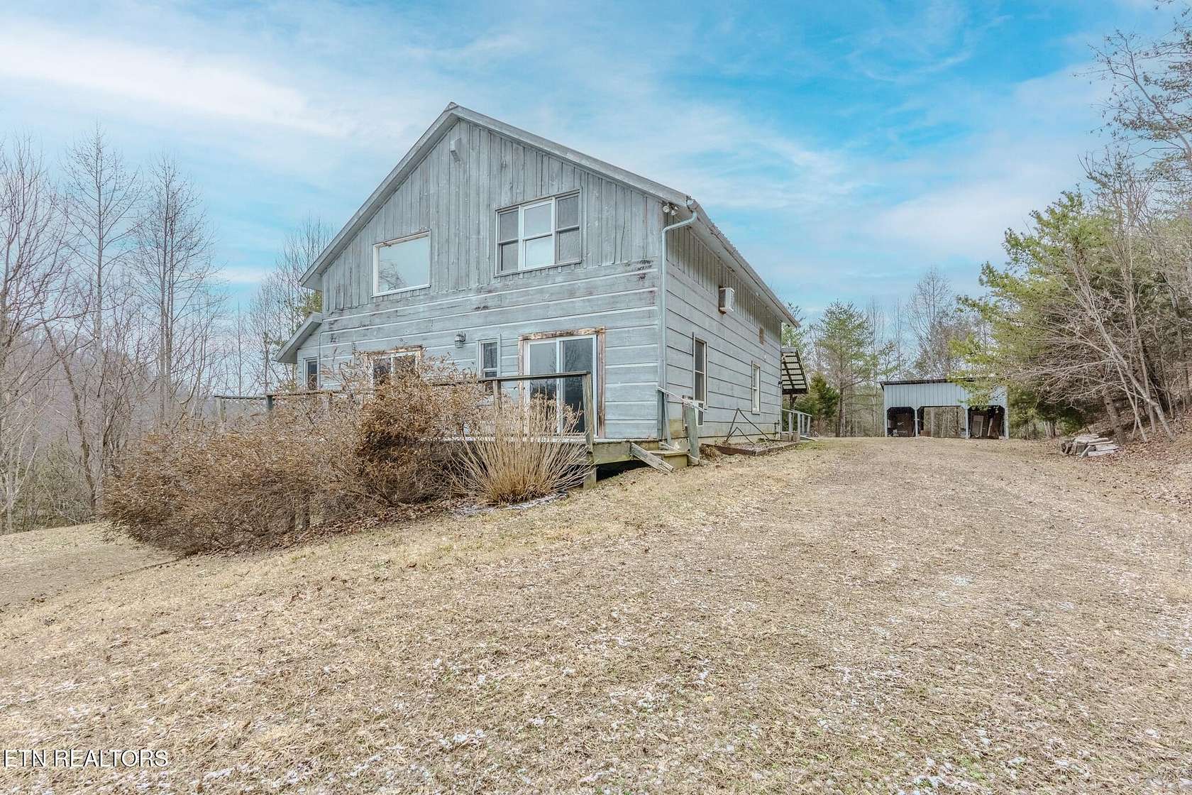 8.7 Acres of Land with Home for Sale in Del Rio, Tennessee