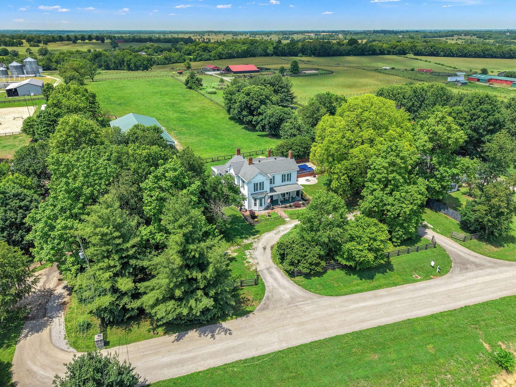 4.55 Acres of Land with Home for Sale in Paris, Kentucky