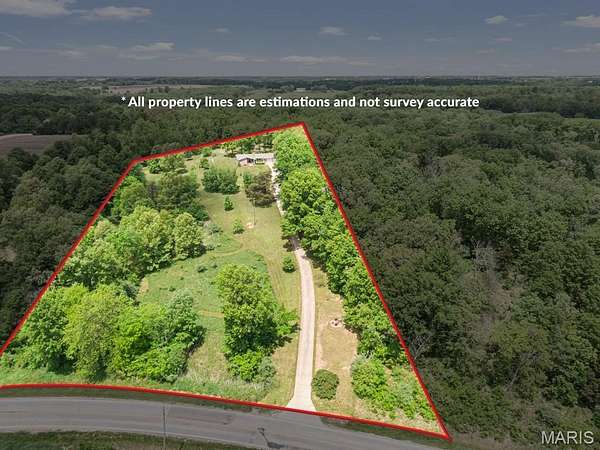 8 Acres of Land with Home for Sale in Kirksville, Missouri