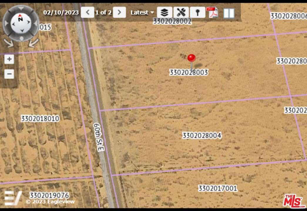5 Acres of Land for Sale in Lancaster, California