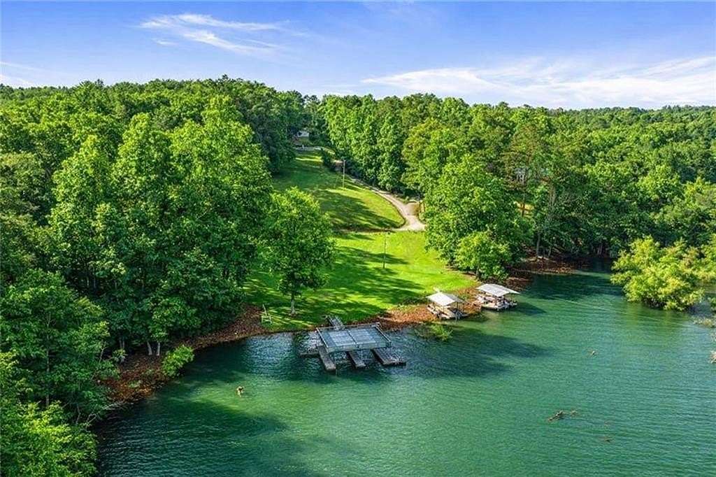 6.49 Acres of Land with Home for Sale in Morganton, Georgia