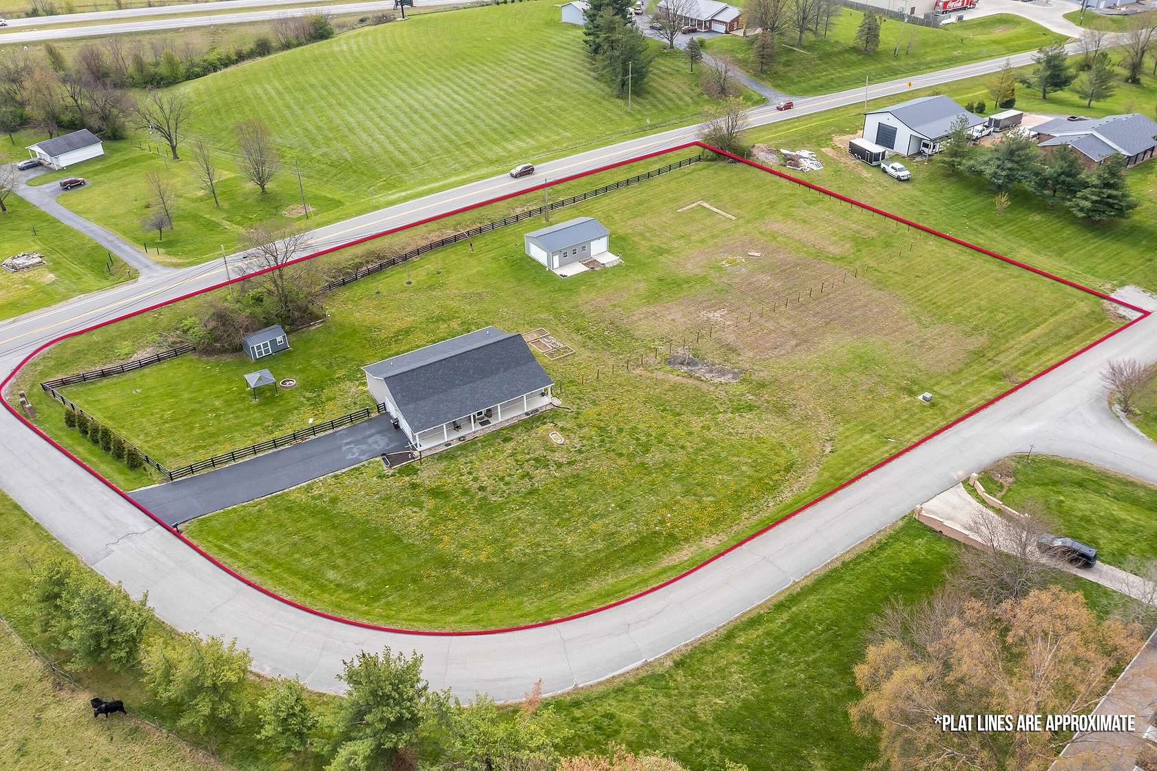 2 Acres of Land with Home for Sale in Lancaster, Kentucky