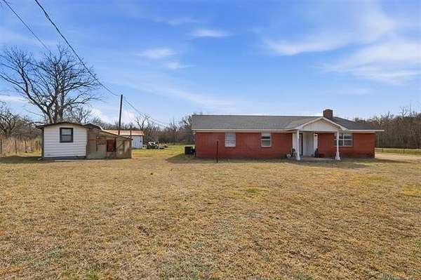 40 Acres of Agricultural Land with Home for Sale in Okmulgee, Oklahoma