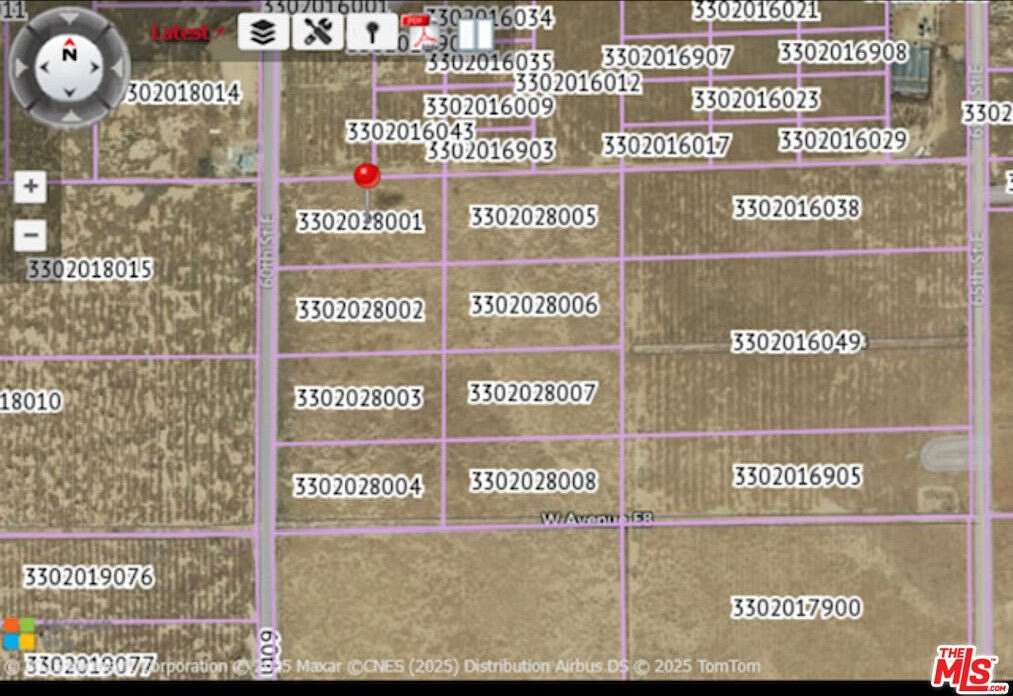 5 Acres of Land for Sale in Lancaster, California