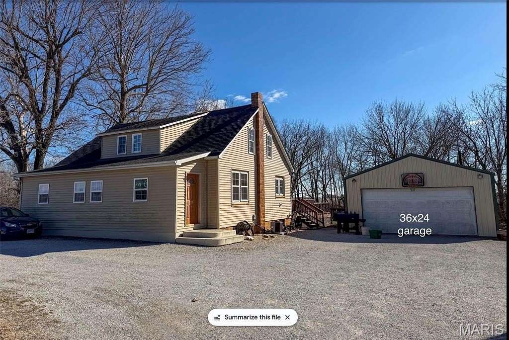 5 Acres of Land with Home for Sale in Alhambra, Illinois